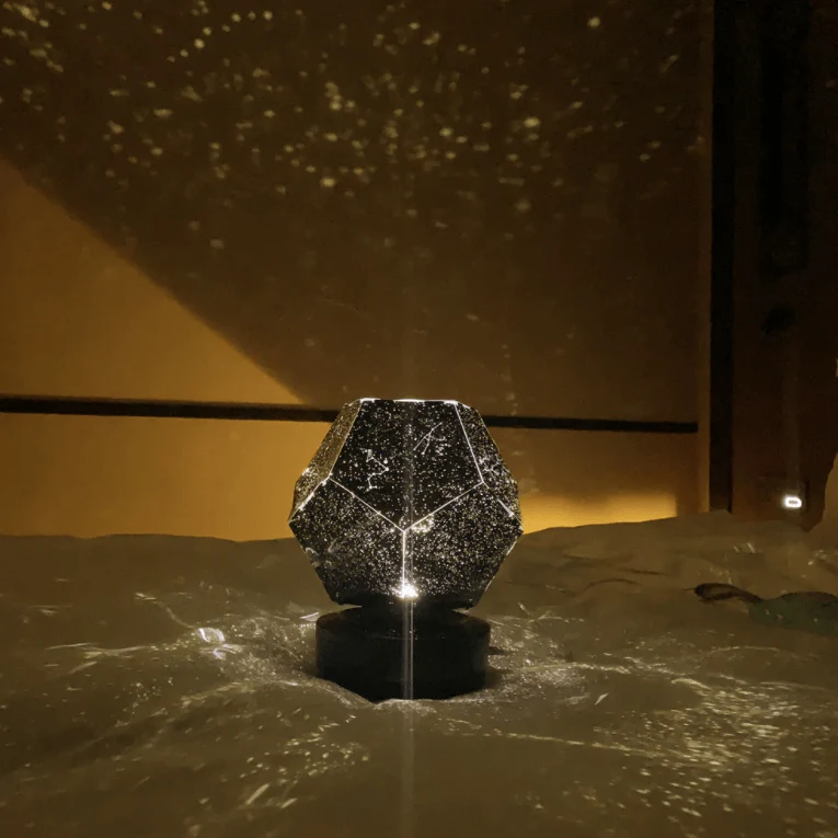 Sterrenhemel Projector LED USB Oplaadbaar Roterende Constellaties Slaapkamer Kinderkamer Nachtlamp Afstandsbediening Dimbaar | Sansoti