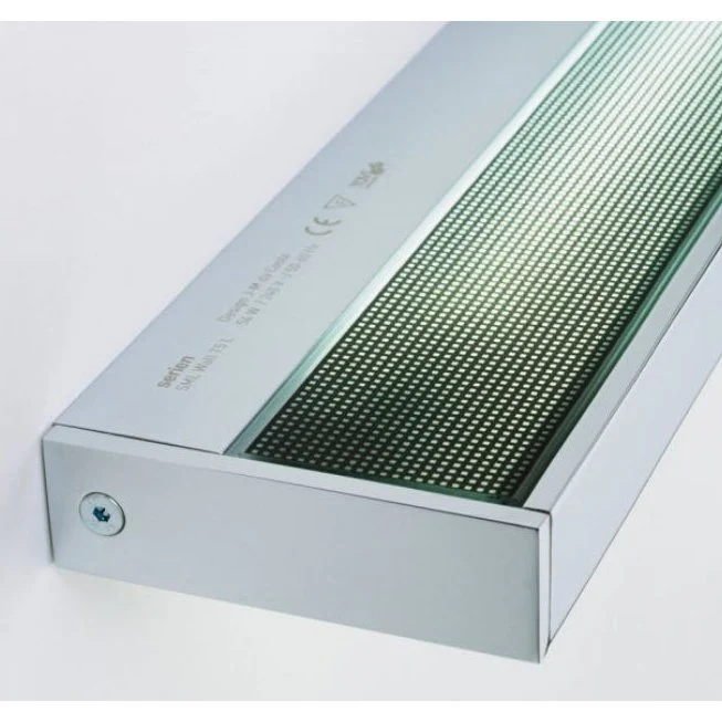 Serien Lighting - Wandleuchte SML T5 satinee/Raster (Ausstellungsware)