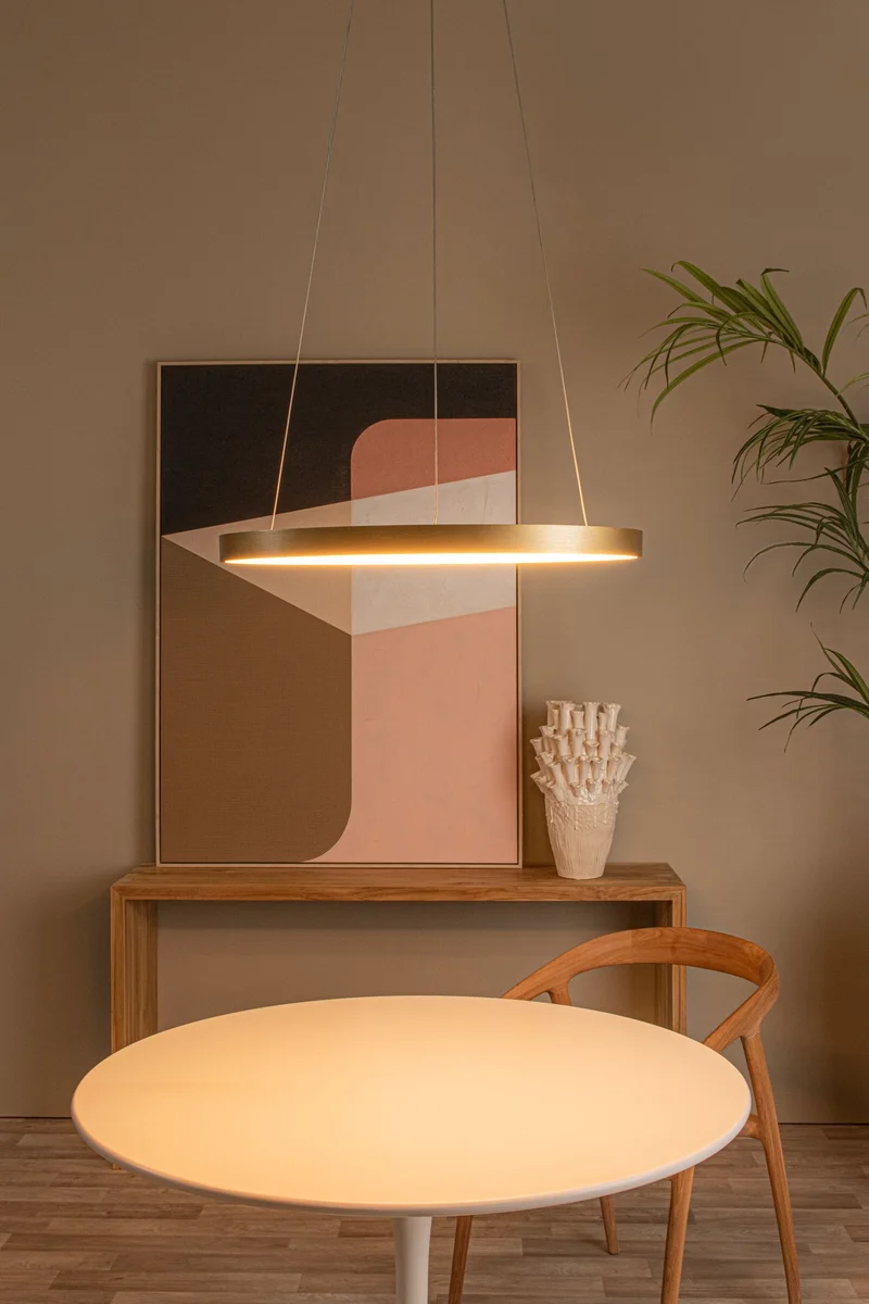 LED-Pendelleuchte Vidal dimmbar höhenverstellbar Ø 58cm