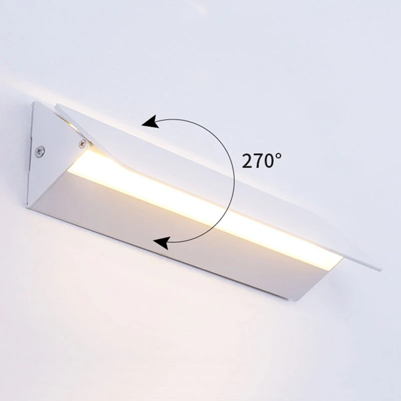 Verstelbare LED Wandlamp Metaal Wit Binnen Modern Design voor Woonkamer Eetkamer Hal Verlichtingsarmatuur | Sansoti