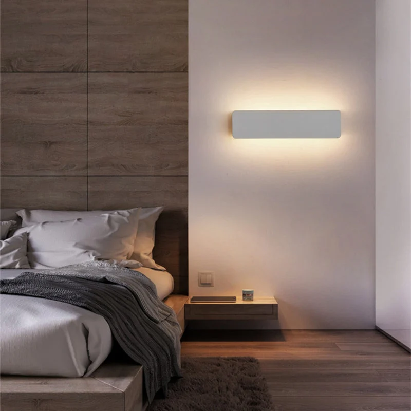 Verstelbare LED Wandlamp Metaal Wit Binnen Modern Design voor Woonkamer Eetkamer Hal Verlichtingsarmatuur | Sansoti