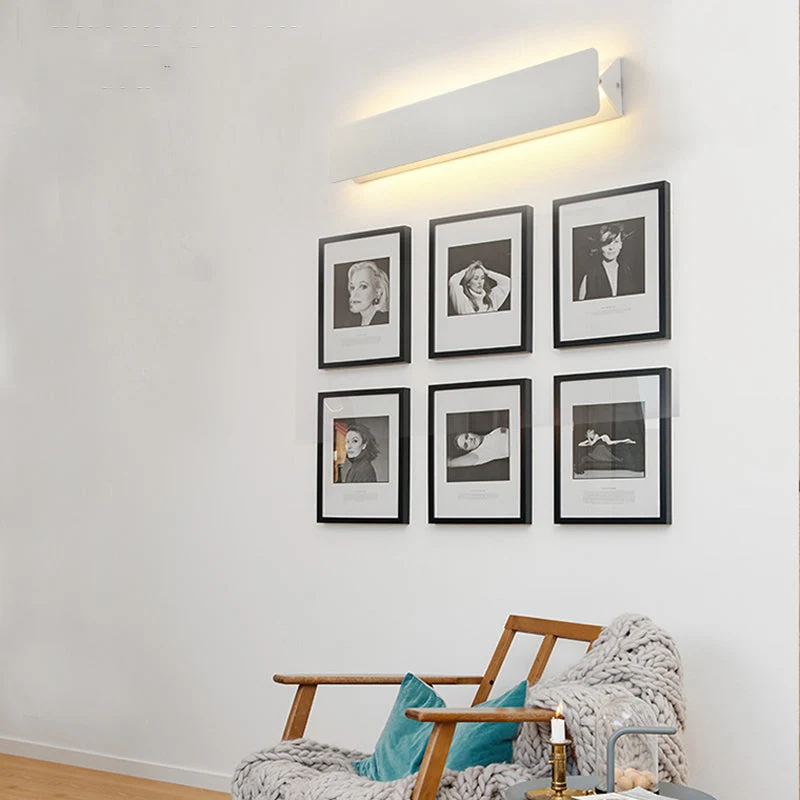 Verstelbare LED Wandlamp Metaal Wit Binnen Modern Design voor Woonkamer Eetkamer Hal Verlichtingsarmatuur | Sansoti