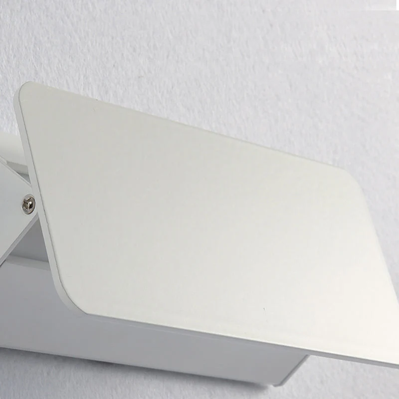 Verstelbare LED Wandlamp Metaal Wit Binnen Modern Design voor Woonkamer Eetkamer Hal Verlichtingsarmatuur | Sansoti