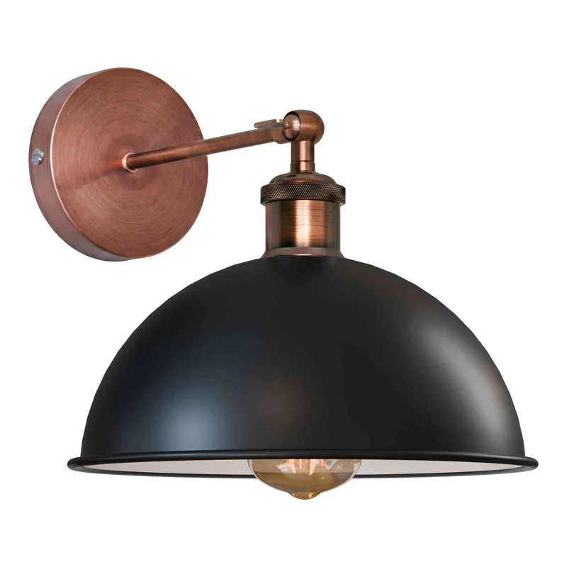 wandlampe vintage innen 180° schwenkbare Wandleuchte ~3506