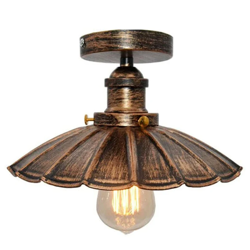 Industrieller Vintage-Metall Moderne Deckenleuchten~3596