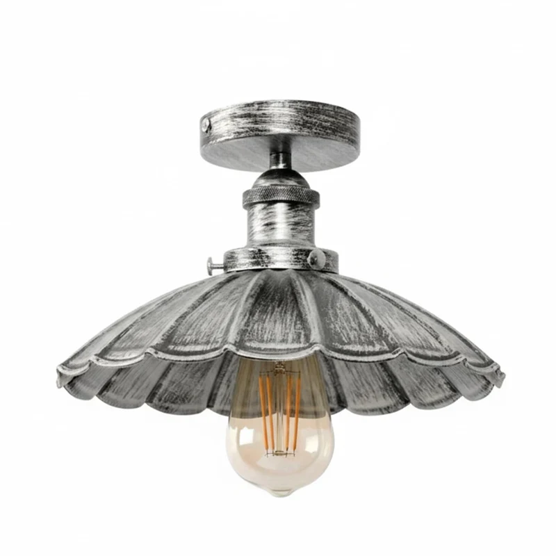 Industrieller Vintage-Metall Moderne Deckenleuchten~3596