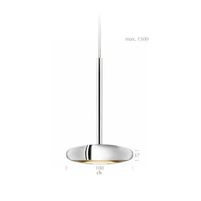 Bruck - Pendelleuchte Blop Chrom LED