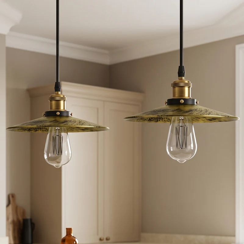 Hängende Lampe Für Gartenhaus Innen ~3593