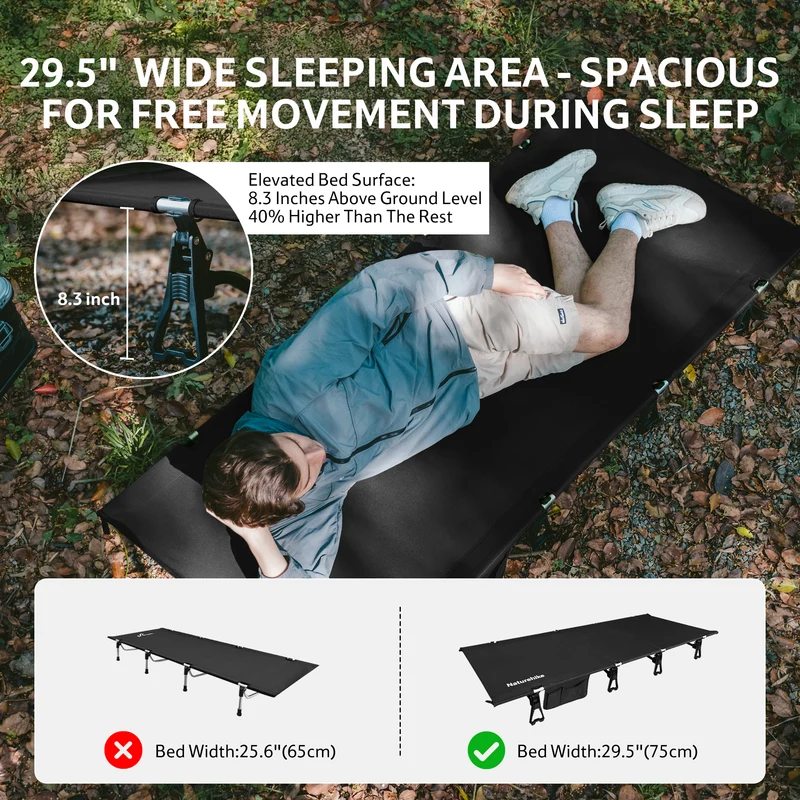 GreenField™ XJC08 Folding Camping Cot