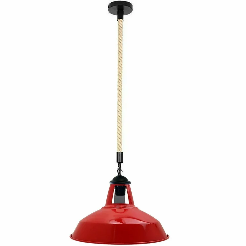 Hanfseil Gastro Hängeleuchten Harbour Lampenschirm Ø 30cm ~3581
