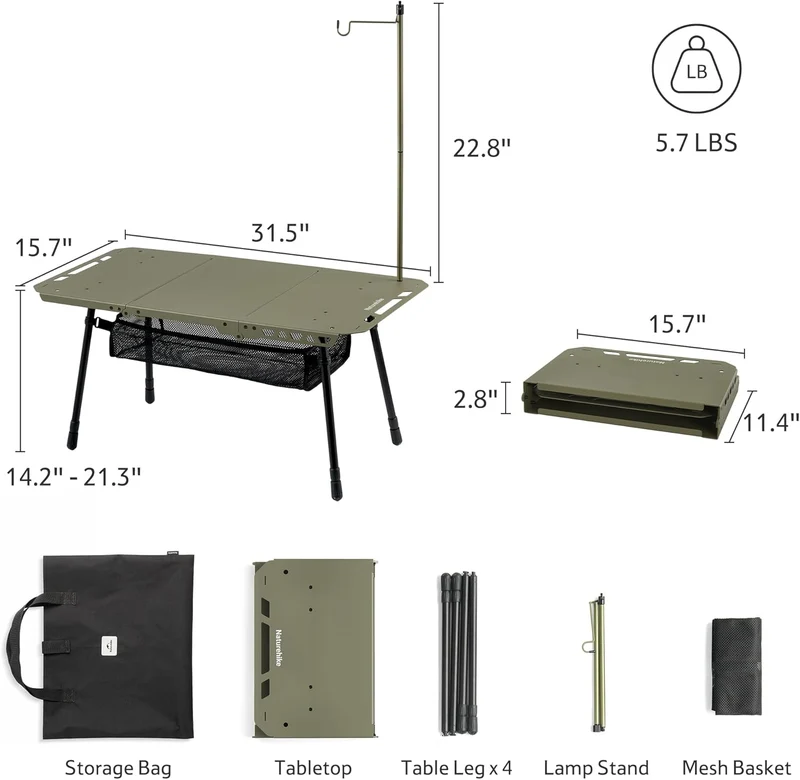 StarCore™ H02 Tactical Camping Table