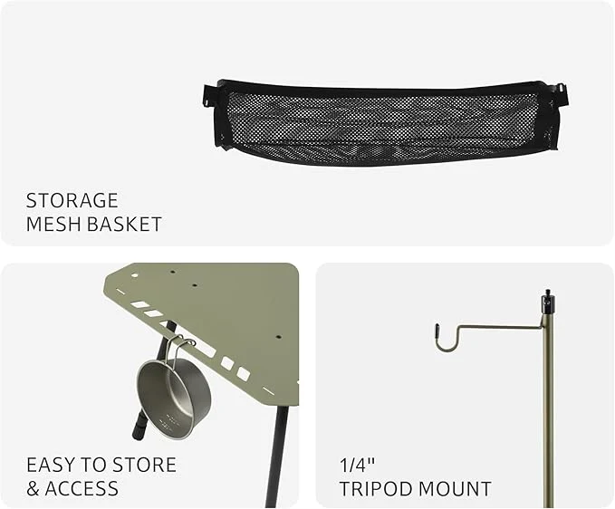 StarCore™ H02 Tactical Camping Table