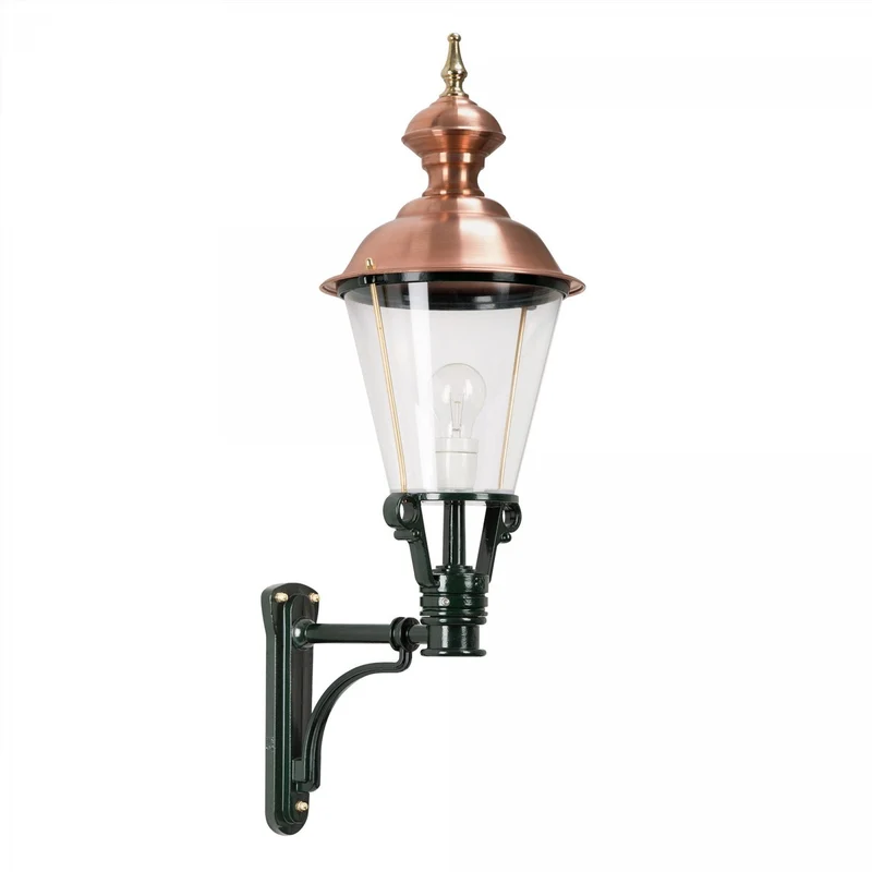 Casa Padrino Jugendstil Außenwandleuchte 27 x 37 x H. 81 cm - Verschiedene Farben - Nostalgische Wetterfeste Außenleuchte