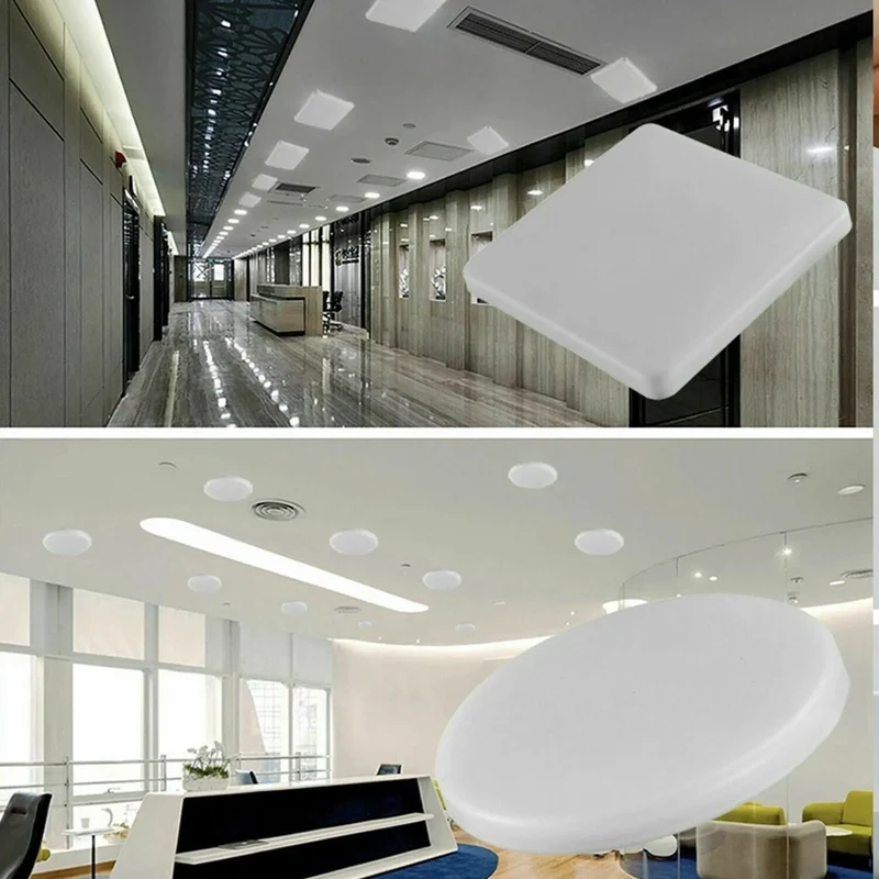 LED Ultraflaches Deckenpanel Einbau Rund & Quadratisch Kaltweiß ~3490
