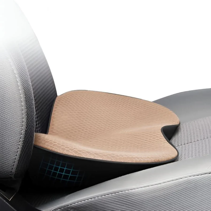 Ademend Autostoelkussen met Drukverlichting voor Ergonomisch Comfort en Optimale Ondersteuning tijdens het Rijden | Sansoti