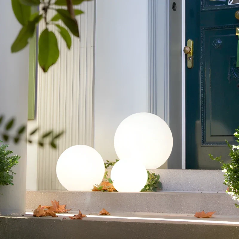 Bol Tuinlamp LED op Zonne-energie Sfeerverlichting Tuin Terras Waterdicht met Afstandsbediening 16 Kleuren | Sansoti