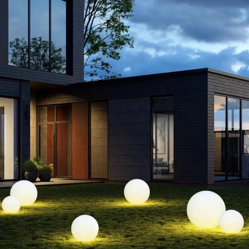 Bol Tuinlamp LED op Zonne-energie Sfeerverlichting Tuin Terras Waterdicht met Afstandsbediening 16 Kleuren | Sansoti