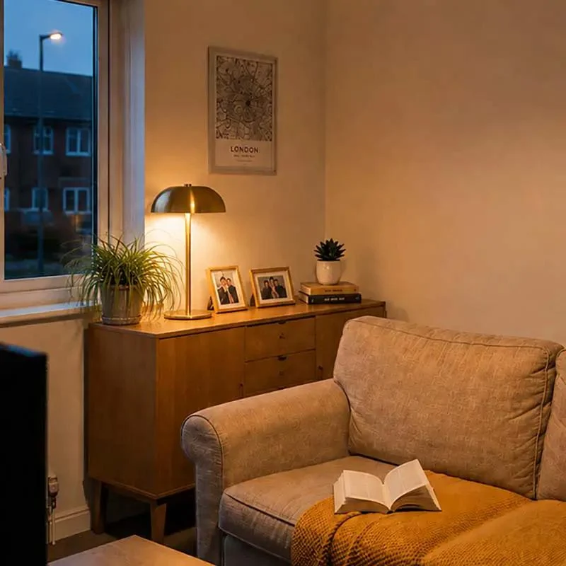 Draadloze Tafellamp Oplaadbaar Dimbaar Touch-Bediening 3 Lichttemperaturen Verstelbaar Sfeerlamp Binnen | Sansoti