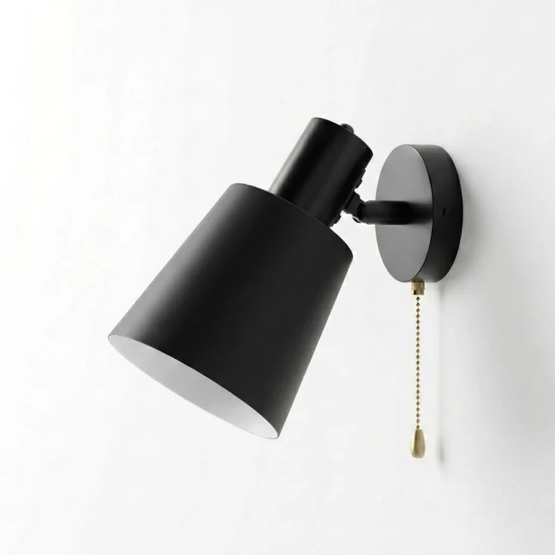 All Seasons Life Wandlampe mit Zugschalter| 90° Verstellbar | E27 ~3478