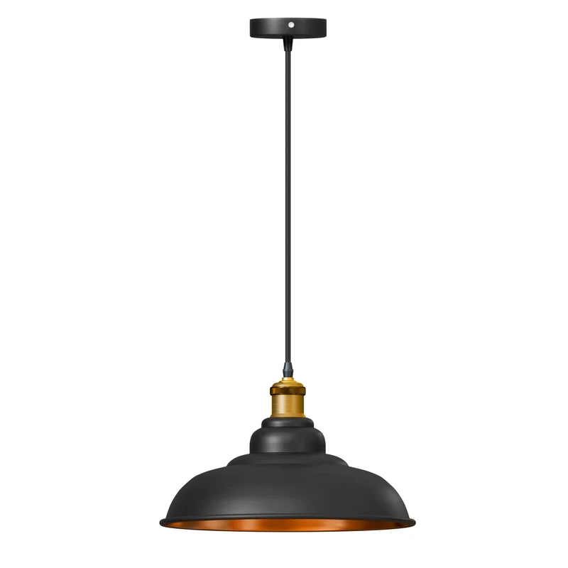 All Seasons Life hangeleuchte schwarz gold metall Ø 32cm E27 ~3531