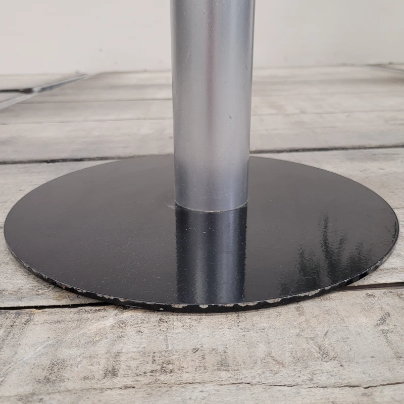 Runder Beistelltisch Schwarz Glas Tisch 50cm Gebraucht