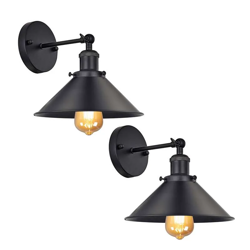 Modern schwarz wandlampe für Wohn & Esszimmer ~3530