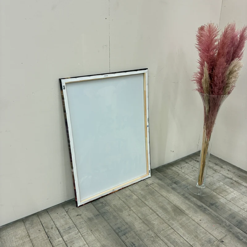 Thomas Klotz "Ziege" Kunstdruck auf Leinwand 100x75 Wandbild Deko