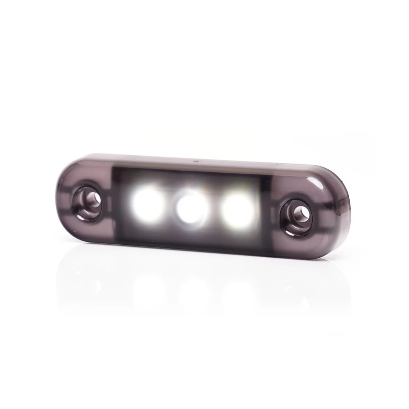 WAS Schwarz getönte Positionsleuchte / Superdunkle Linse / 3 LEDs