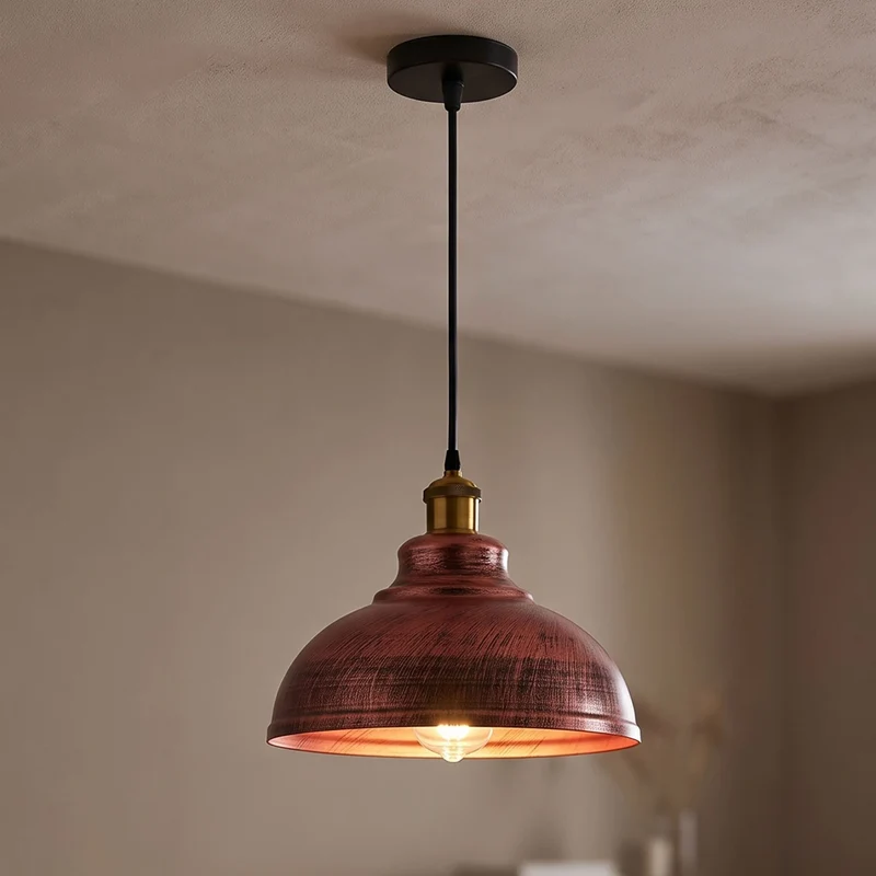 Retro Deckenlampe Vintage Pendelleuchte Hängelampe E27 | Ø 29cm ~ 3371