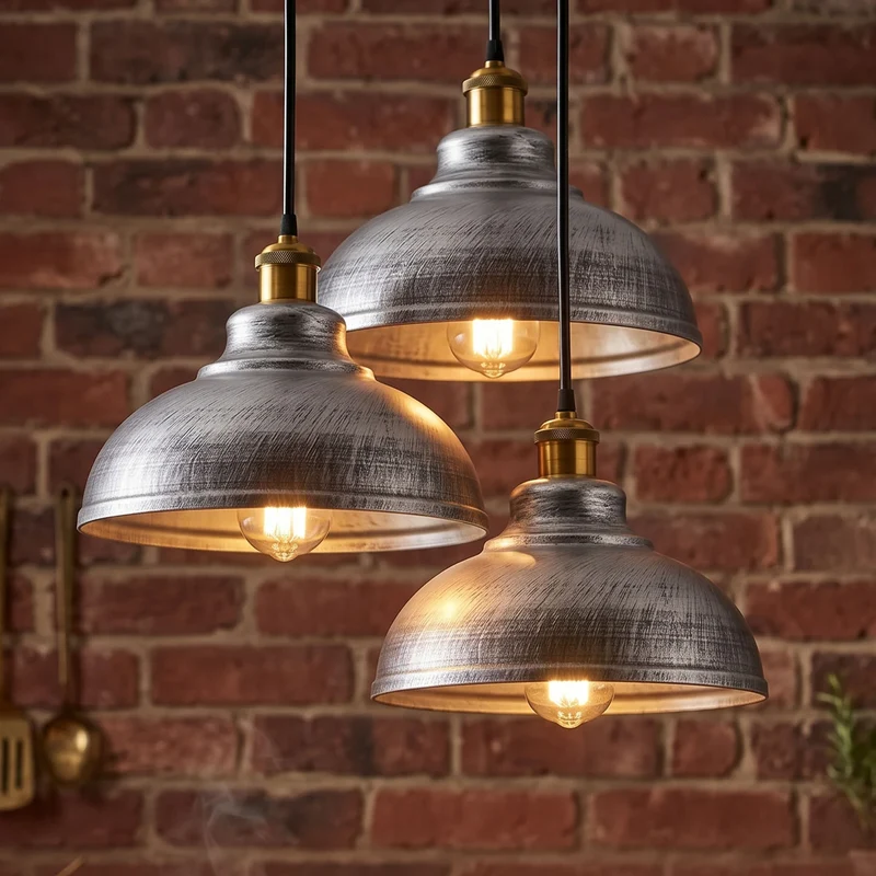 Retro Deckenlampe Vintage Pendelleuchte Hängelampe E27 | Ø 29cm ~ 3371