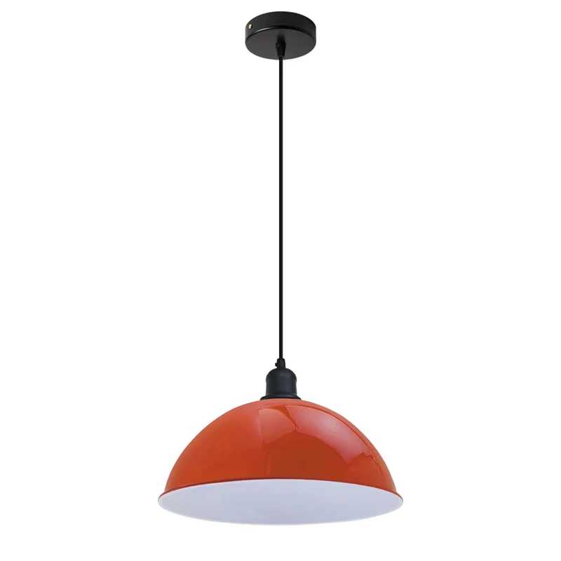 All Seasons Life Lampada Sospensione Cupola Nera Ø40cm Vintage E27 ~3407