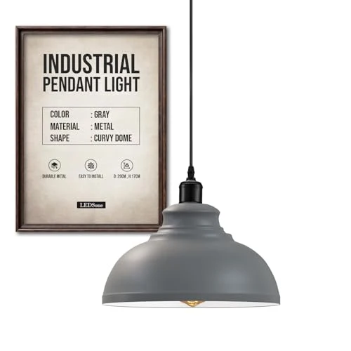 All Seasons Life Lampada Sospensione Industriale Vintage Ristorante Cucina ~3405