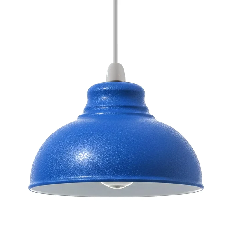Metall Lampenschirm strukturiert , mehrfarbig, moderner Ersatzschirm Ø29 cm ~3515