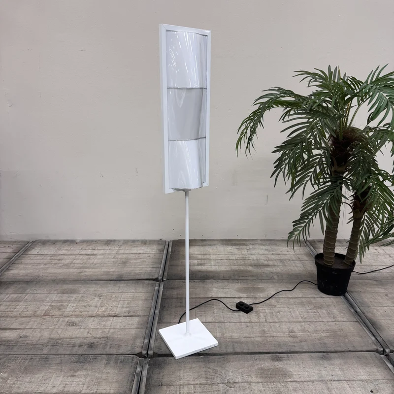 Artemide Sofocle Stehlampe Weiß Metall Designer Lampe Gebraucht
