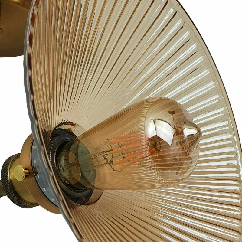 Vintage Glas Wandleuchten – Edle Innenbeleuchtung ~3281