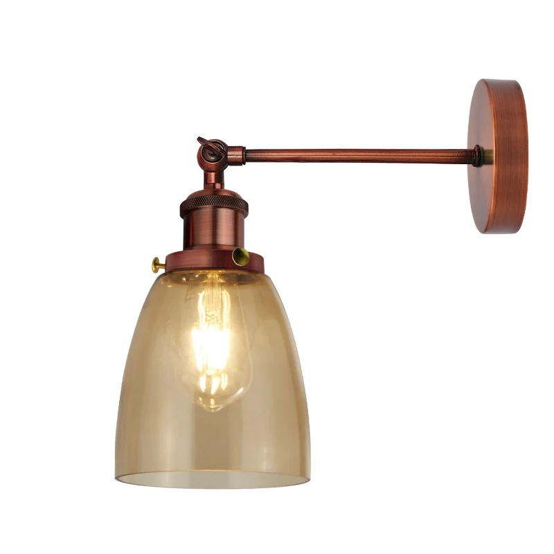 Vintage Glas Wandleuchten – Edle Innenbeleuchtung ~3281