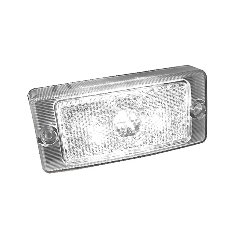Klassische LED-Markierungsleuchte / Hella-Stil / klare Linse