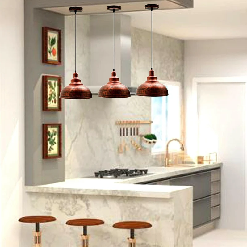 All Seasons Life Moderne Vintage-Pendelleuchte – Industrielle Deckenlampe ~ 3361