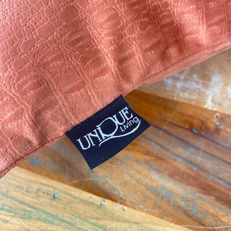 Unique Living Gigi Terra Kissen orange terrakotta 45x45