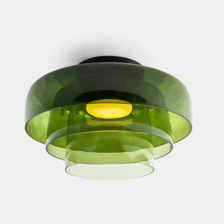 Glazen Plafondlamp Modern Driekleurige LED Scandinavisch Design Eetkamer Woonkamer Slaapkamer Verlichting | Sansoti