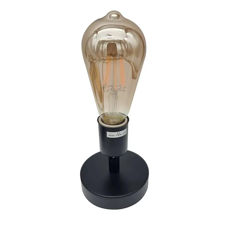 Verstellbare E27 Wandleuchte schwarz Wandleuchte Lampe~3449