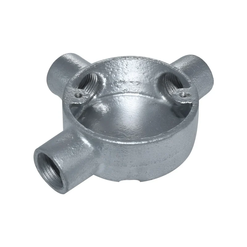 Leuchtkasten Armatur Verzinkter Stahl Klemmenkasten für Lampe ~3226