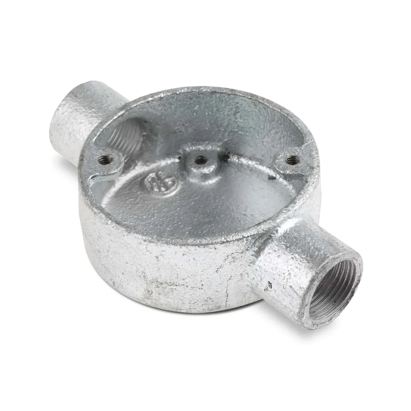 Leuchtkasten Armatur Verzinkter Stahl Klemmenkasten für Lampe ~3226