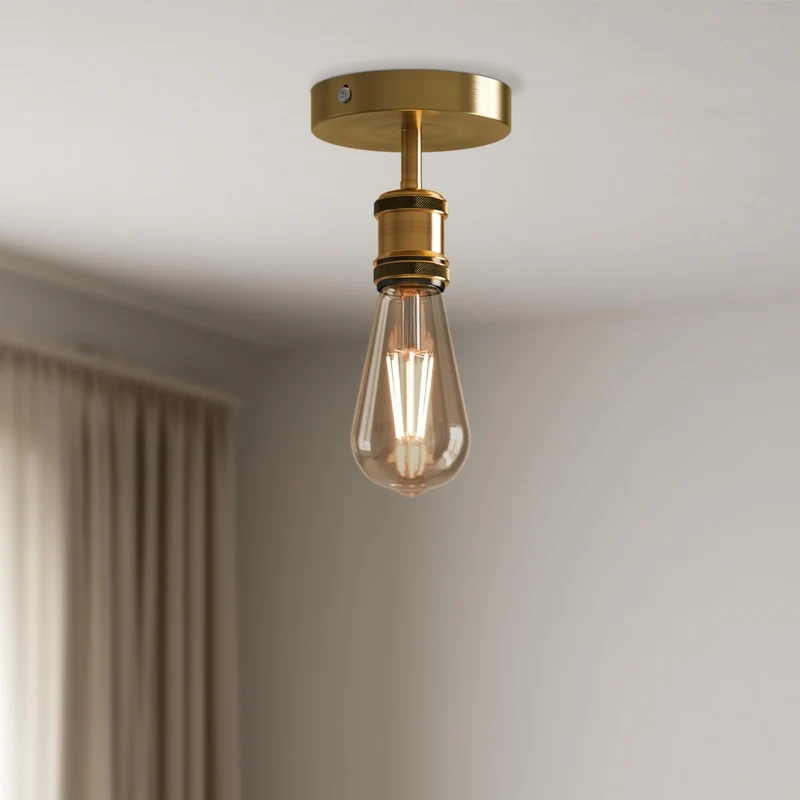 All Seasons Life Vintage Deckenleuchte | E27 Fassung Deckenlampe zur Direktmontage ~ 3348