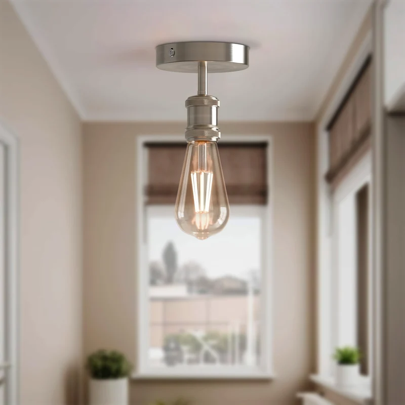All Seasons Life Vintage Deckenleuchte | E27 Fassung Deckenlampe zur Direktmontage ~ 3348