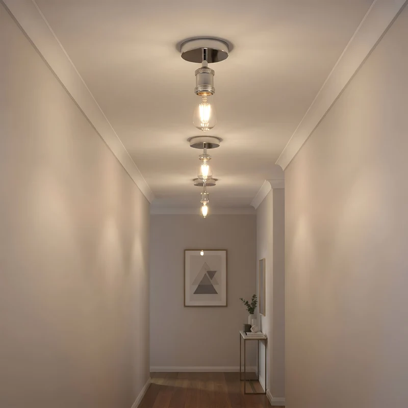 All Seasons Life Vintage Deckenleuchte | E27 Fassung Deckenlampe zur Direktmontage ~ 3348