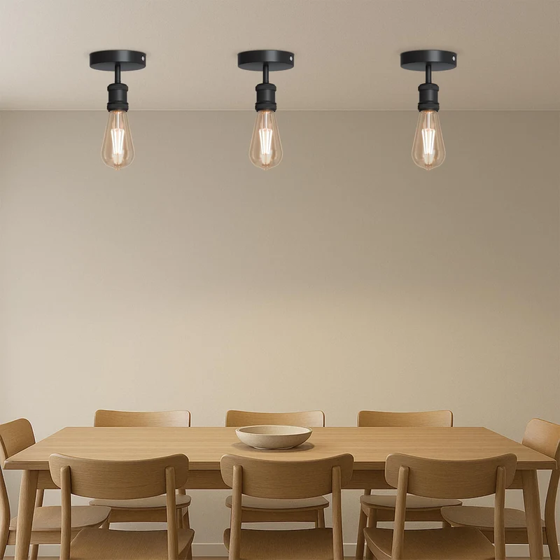 All Seasons Life Vintage Deckenleuchte | E27 Fassung Deckenlampe zur Direktmontage ~ 3348