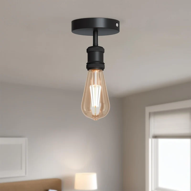 All Seasons Life Vintage Deckenleuchte | E27 Fassung Deckenlampe zur Direktmontage ~ 3348