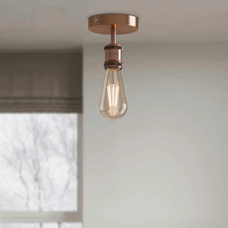 All Seasons Life Vintage Deckenleuchte | E27 Fassung Deckenlampe zur Direktmontage ~ 3348