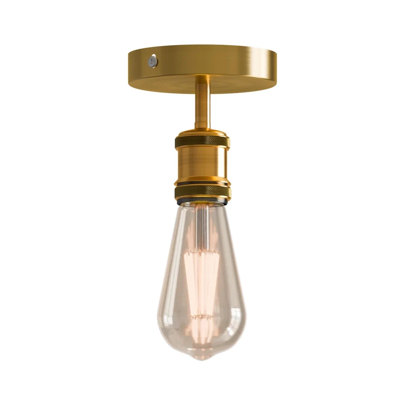 All Seasons Life Vintage Deckenleuchte | E27 Fassung Deckenlampe zur Direktmontage ~ 3348